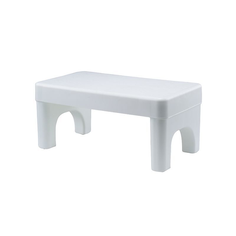 Toilet Stool, Footstool, Footrest, Squatting Stool, Children's Stool for Defecation, Rectangular Bathroom Stool, Light Luxury Style