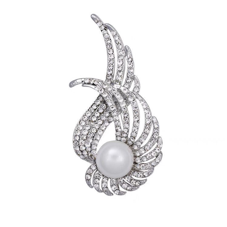 Zhuji Freshwater Pearl Brooch, High-End Real Pearl Corsage, Wholesale Elegant Pin, Clothing Accessories, Niche and Simple