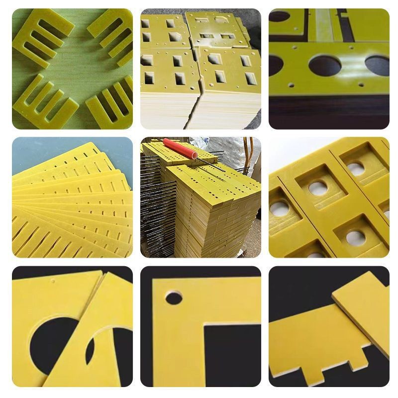 High-Quality Epoxy Board, Processed Epoxy Board, Fr4 Epoxy Board, G10 Fiberglass Board, Insulation Board, Zero-Cut Finishing