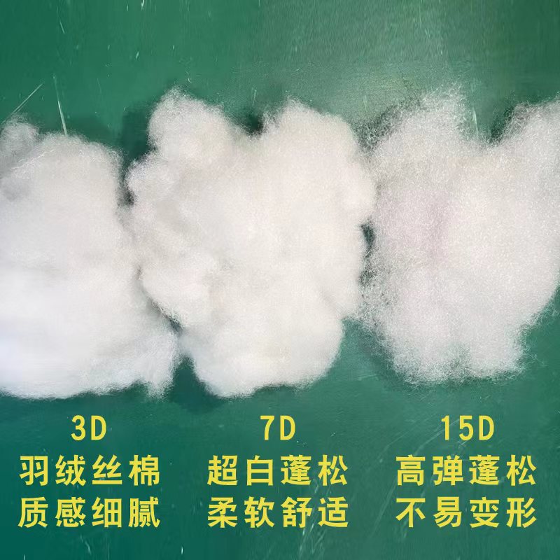 Factory Direct Sales Pp Cotton Handmade Cotton Machine Filled Cotton Two-Dimensional and Three-Dimensional Filled Cotton Doll Pillow Filled Cotton Cotton Pillow Core