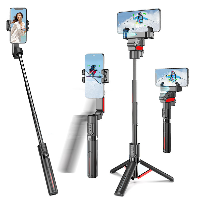 New Face AI Follow-up Selfie Stick Mobile Phone Universal Follow-up PTZ Handheld Stabilizer Travel Vlog Live Broadcast