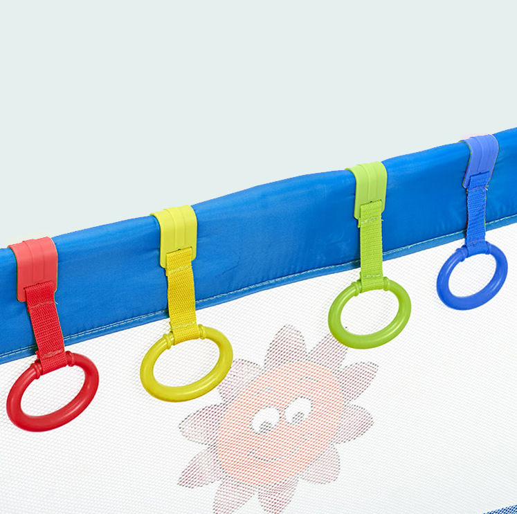Children's game fence special hand pull ring crib hanging ring baby standing toddler pull ring auxiliary exercise arm strength