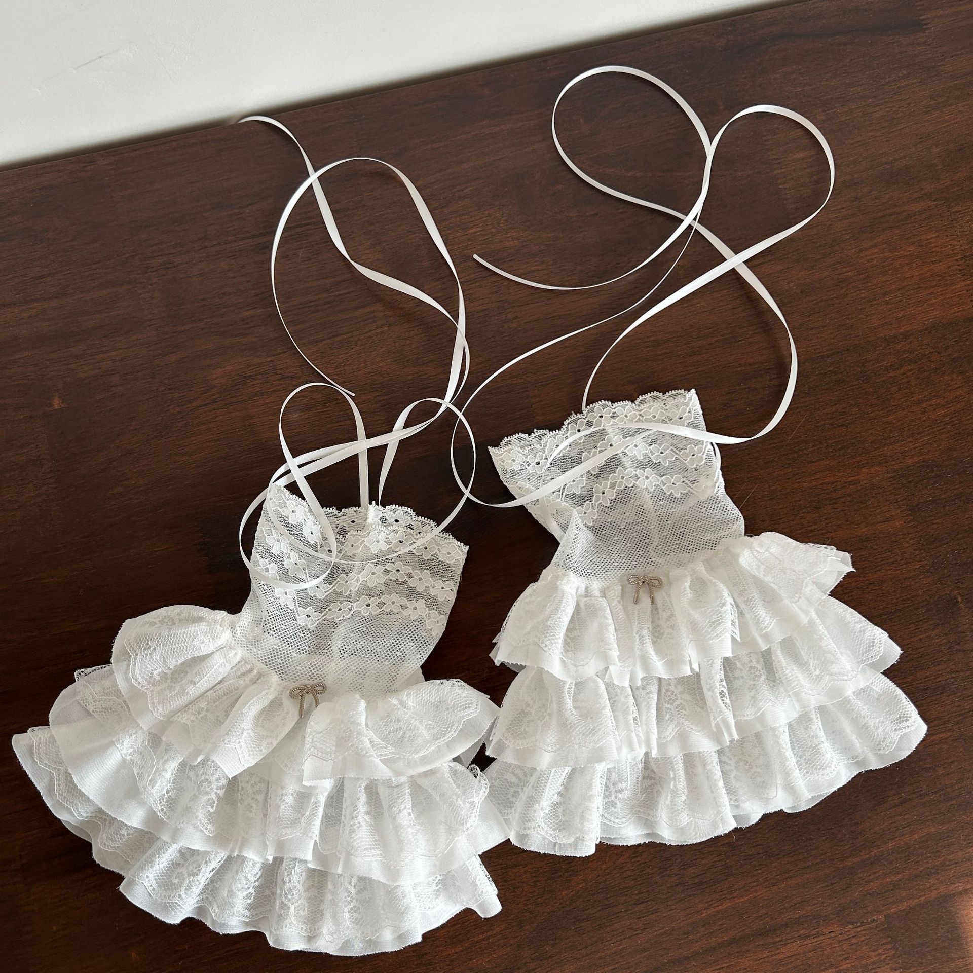 Japanese Style Lace Leg Covers for Women Winter Warm Mid-Calf Socks Jk Preppy Style Bow Calf Pile Socks