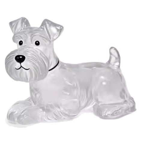 Transparent Puppy Hair Storage Box Dog Hair Collection Storage Capsule Capsule Gashapon Commemorative Bag Pendant Keychain