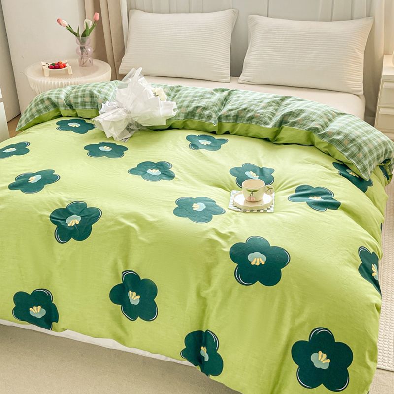 Twill Duvet Cover Single Piece 1.2m Single Student Dormitory Duvet Cover Double Size 150X200X230 Factory Cross-Border Wholesale