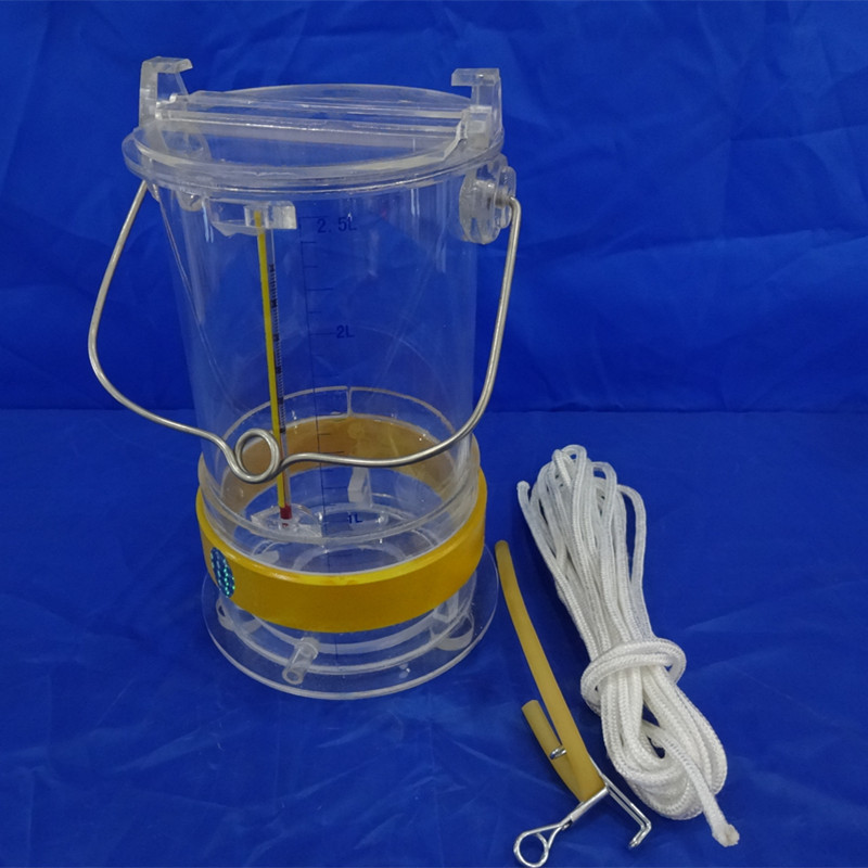 Organic Glass Water Sampler, Water Quality Sample Collector, Sampling Bottle, Multi-Specification Deep-Water Sampling, Portable