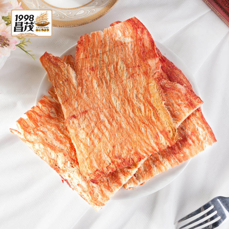 Changmao Nanhai old fisherman 108g grilled squid slices instant seafood Seafood seafood snacks
