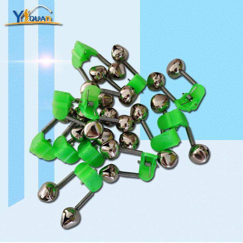 Fishing Gear Accessories Wholesale Plastic Clip Buckle Fish Bell Fishing Rod Sea Rod Special Double Ring Bell Fishing Alarm Bell