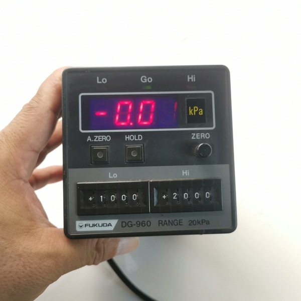 Fukuda Fukuda, Dg-960 Pressure Gauge, Gas Leakage Detection, Physical