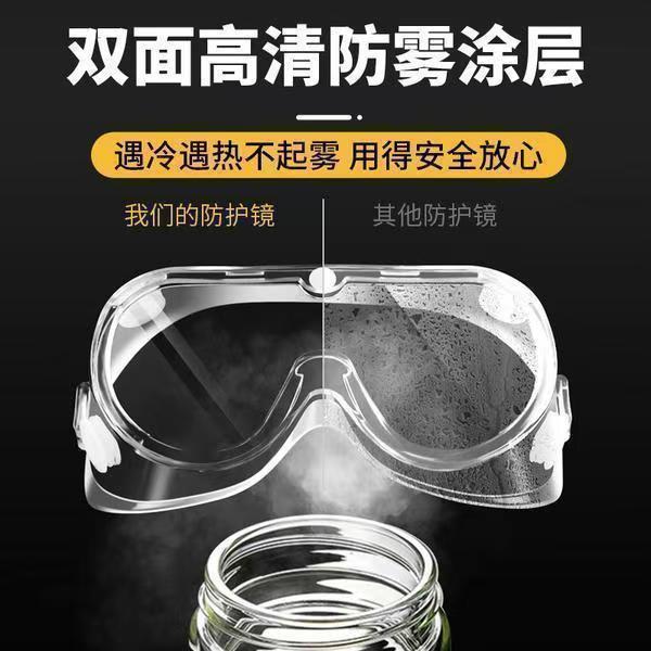 Medical Goggles, Anti-Droplet, Dust-Proof and Epidemic-Proof, Multi-Functional Protective Glasses, Fully Enclosed Isolation Eye Mask Manufacturer Wholesale