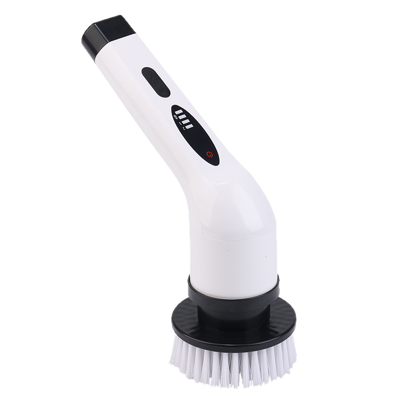 Cross-Border New All-In-One Electric Cleaning Brush Car Kitchen Bathroom Cleaner Wireless Charging Handheld Cleaning Brush