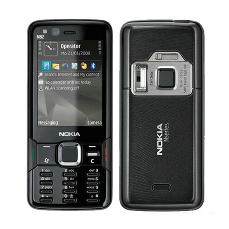 Classic recommend wholesale supply N82 inventory mobile phone slide design for cross-border foreign trade languages