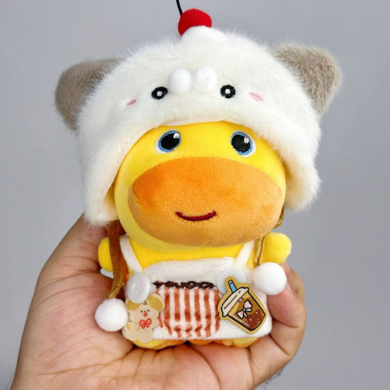 Authentic Duo Ai Lulu Capybara 10cm Baby Clothes Set with Interchangeable Plush Accessories