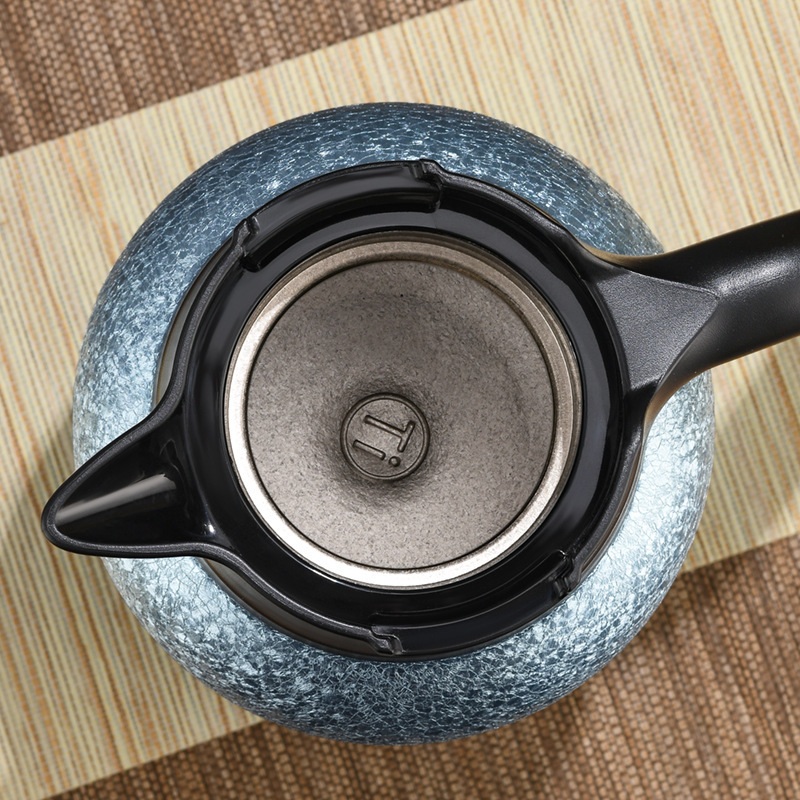 High-end pure titanium stewed teapot business office large-capacity professional stuffy white tea tangerine peel oven tea insulation kettle