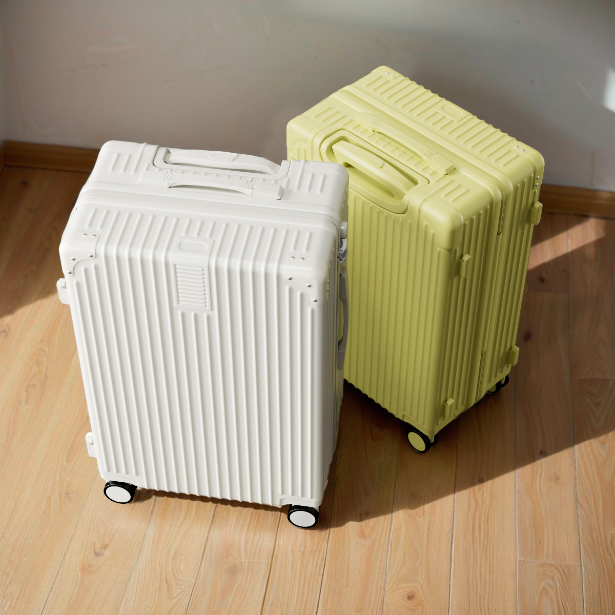 New Retro Suitcase Women's Universal Wheel Trolley Case Male Student Durable Password Box Travel Box Large Capacity Trendy