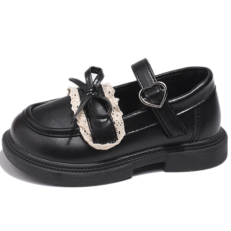 Girls Princess Small Leather Shoes 2025 New Autumn Soft Sole Mary Jane with Skirt College Style British Children's Shoes