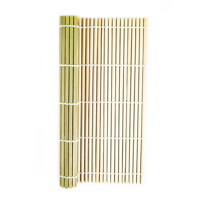 Bamboo sushi roller shutter green skin sushi roll sushi curtain Japanese Laver rice artifact sushi tool mold wholesale