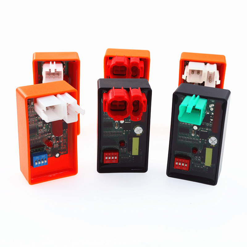 Chip igniter CDI transparent adhesive DC modification CG GY6 DY 110 ATV with adjustment