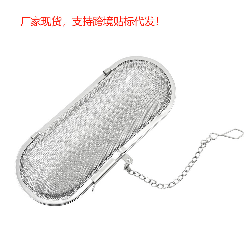 304 нержавеющая сталь прямоугольный чайный фильтр, капсульный чайный шарик, чайный отсек