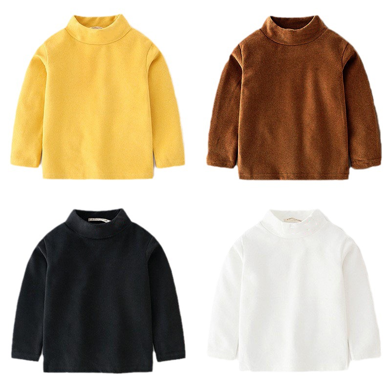 Термобелье для детей на осень и зиму, флис, однотонное, длинный рукав, для мальчиков и старших детей