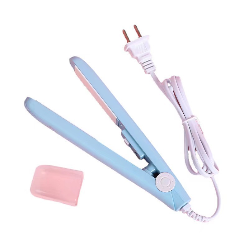 Factory Direct mini straight dual-purpose electric splint hair straightener hair curler easy to carry hairdressing tools hair straightener