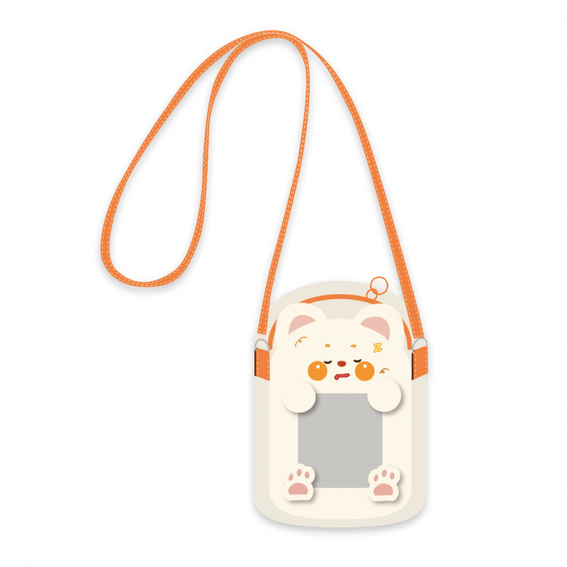 Plush Pain Relief Bag with Limited Edition Pomelo Snack, Sweetheart Bear Series, Handmade DIY Pain Relief Bag Crossbody Backpack