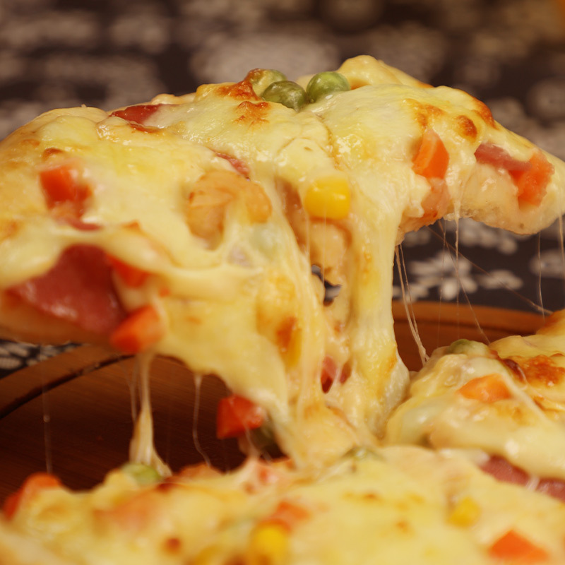 Factory Direct Sales Wholesale Heated Ready-To-Eat Pizza 9 Flavors Semi-Finished Instant Frozen Pie Base Pizza