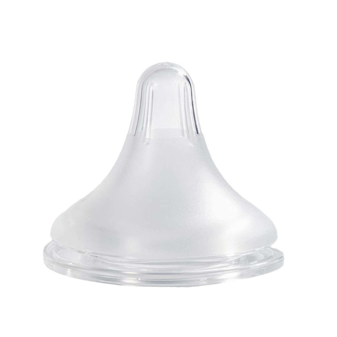 Factory direct wholesale wide-caliber frosted double-layer pacifier liquid silicone with a variety of wide-mouth bottles