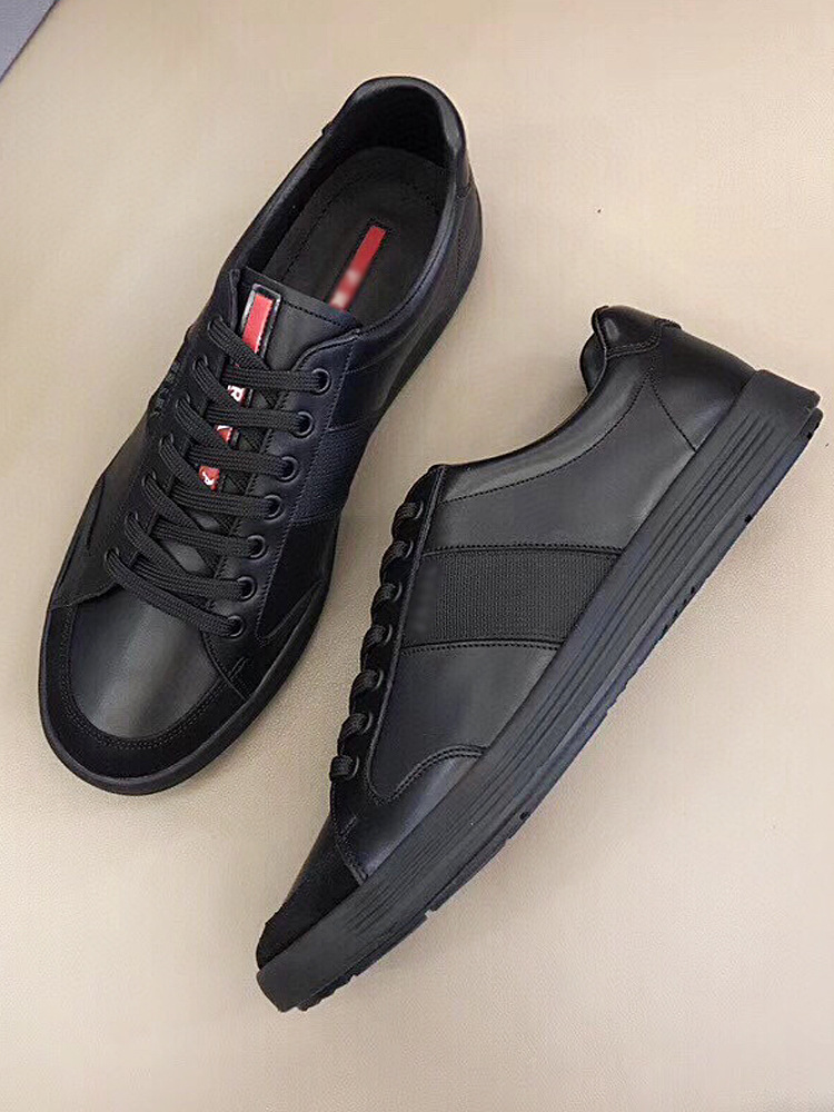 European Station New Trendy Brand High-End Breathable Genuine Leather Men's Business Casual Sports Sneakers Cowhide European Men's Shoes