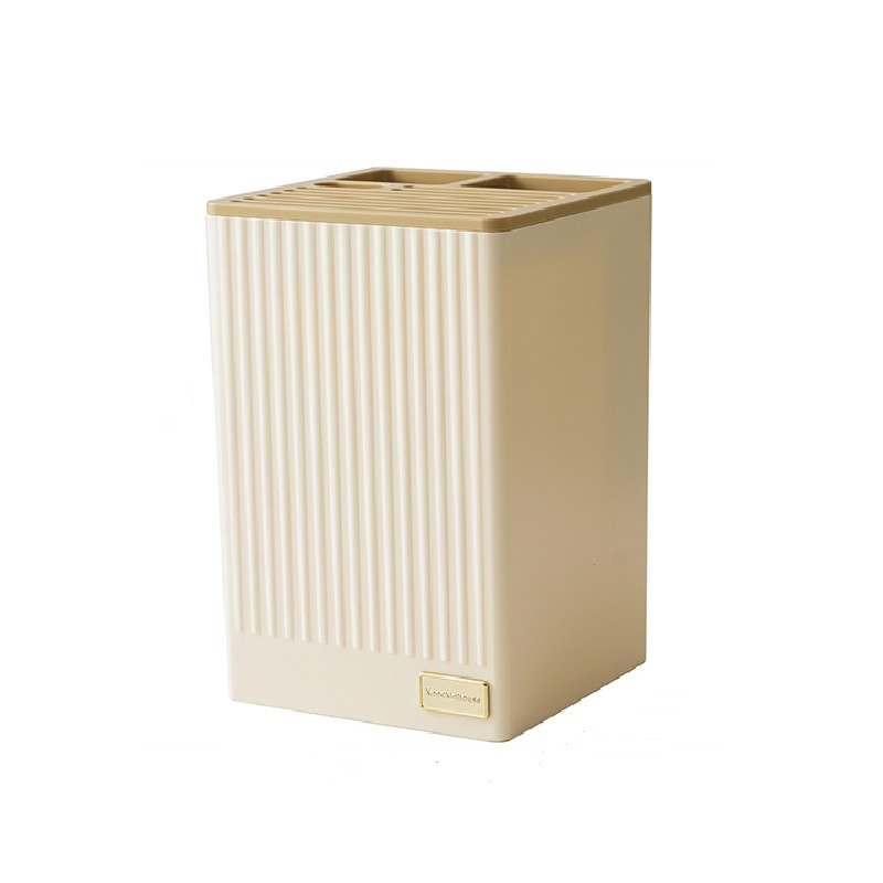 Kitchen Knife Rack Countertop Storage Rack Household Multifunctional Kitchen Knife Chopsticks Storage Rack Integrated Drain Rack