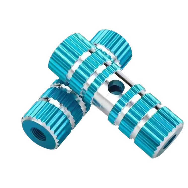 Bicycle Pedals Solid Aluminum Alloy Rear Axle Pedal Accessories Rocket Launcher Mountain Bike Round Foot Post Wholesale