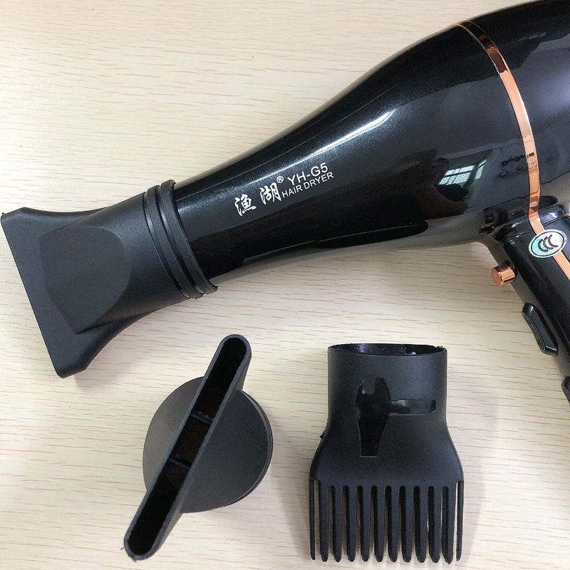 Hairdressing professional styling air collection mouth high temperature resistant Duck mouth blowing mouth air nozzle combing high-power air duct air collection