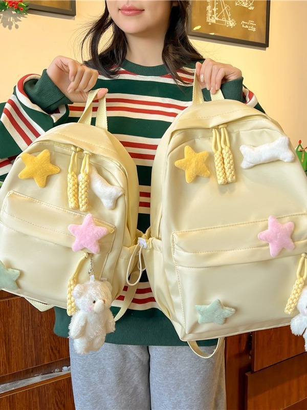 Schoolbags for Girls, Middle School Students, High School Students, Simple College Students, Versatile Girls' Backpacks, Teenagers' Treasure Backpacks
