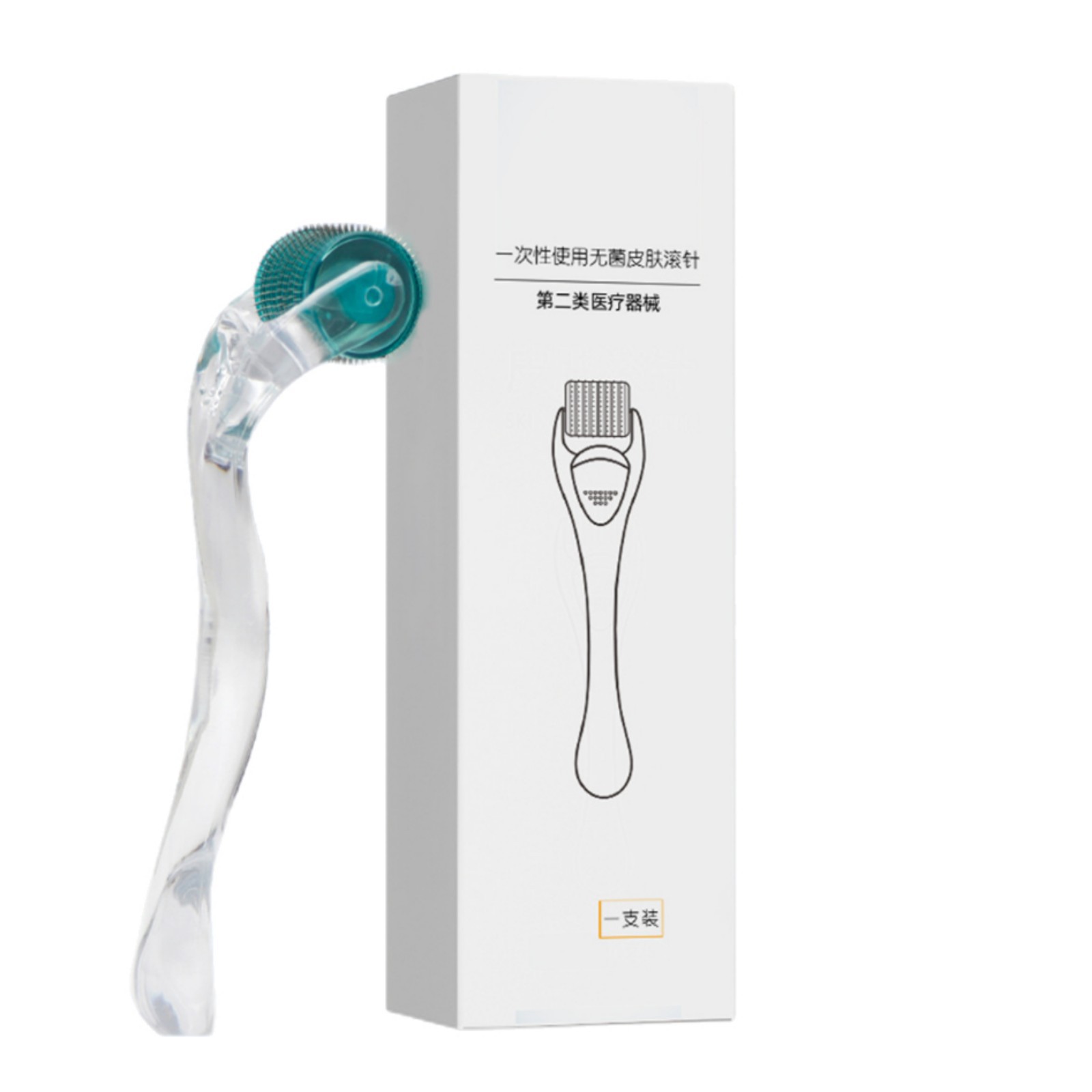 Oem540 Needle Sterile Mechanical Two-Roller Beauty Microneedle Care Facial Water Light Wholesale Oem Disposable