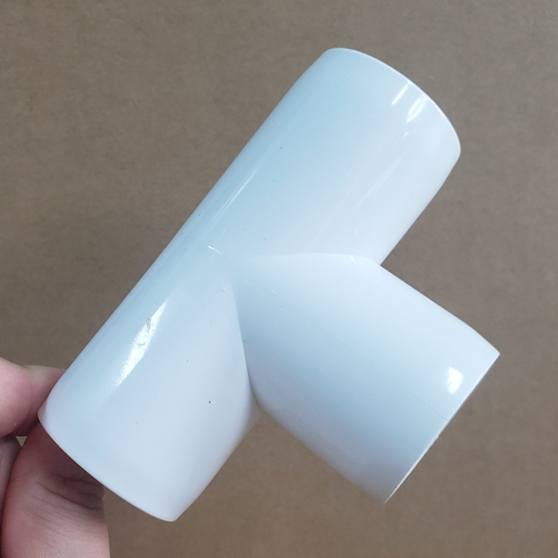American Standard Furniture Grade Pvc Flat Tee Pipe Fittings Astm Sch40 Plastic Extended Tee Joint Pipe Fittings