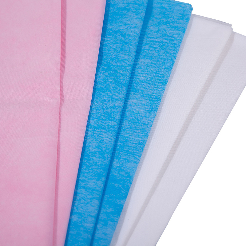 Disposable Bed Sheet for Beauty Salon Non-woven Fabric with Hole Waterproof and Oil-proof Massage Cuisine Mattress Towels Thickened Mattress Sheet