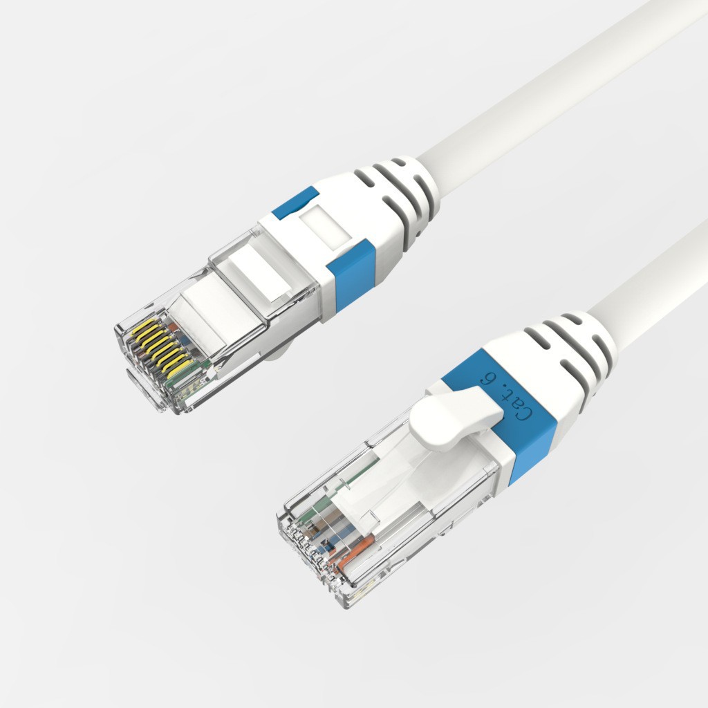 Unshielded Category 6 Patch Cable Category 6 High Quality Combined Color Buckle Patch Cable Unshielded Category 6 Network Patch Cable