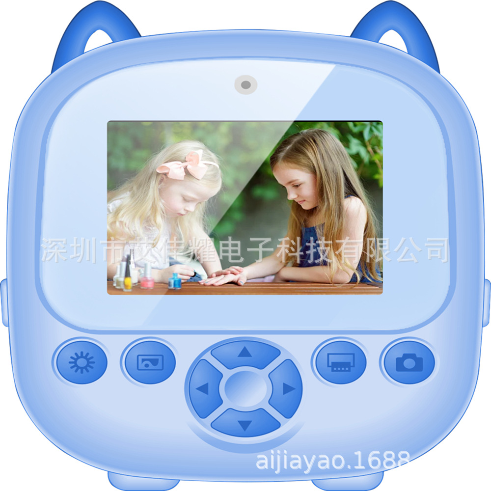 Cross-border new private model owl children's clapping print camera HD dual camera digital small SLR photo