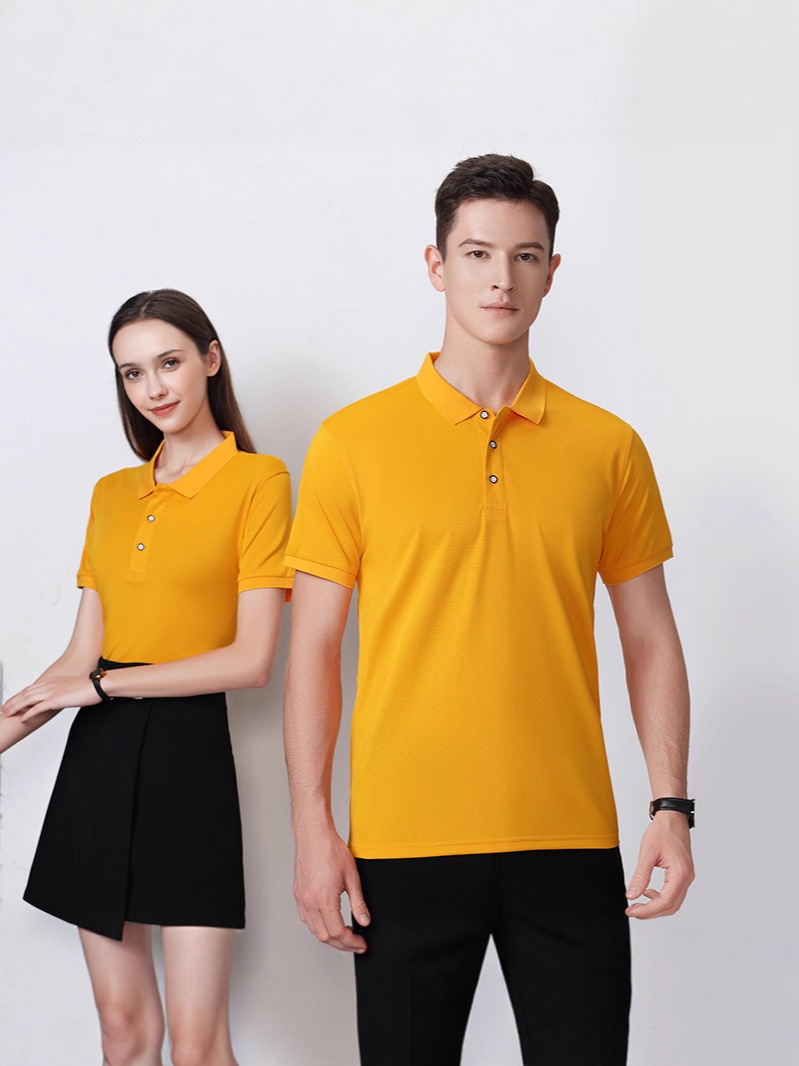 Polo Shirt Custom Cultural Shirt Lapel Short-Sleeved Work Clothes Summer Group Clothing Business Event Clothing Custom Logo