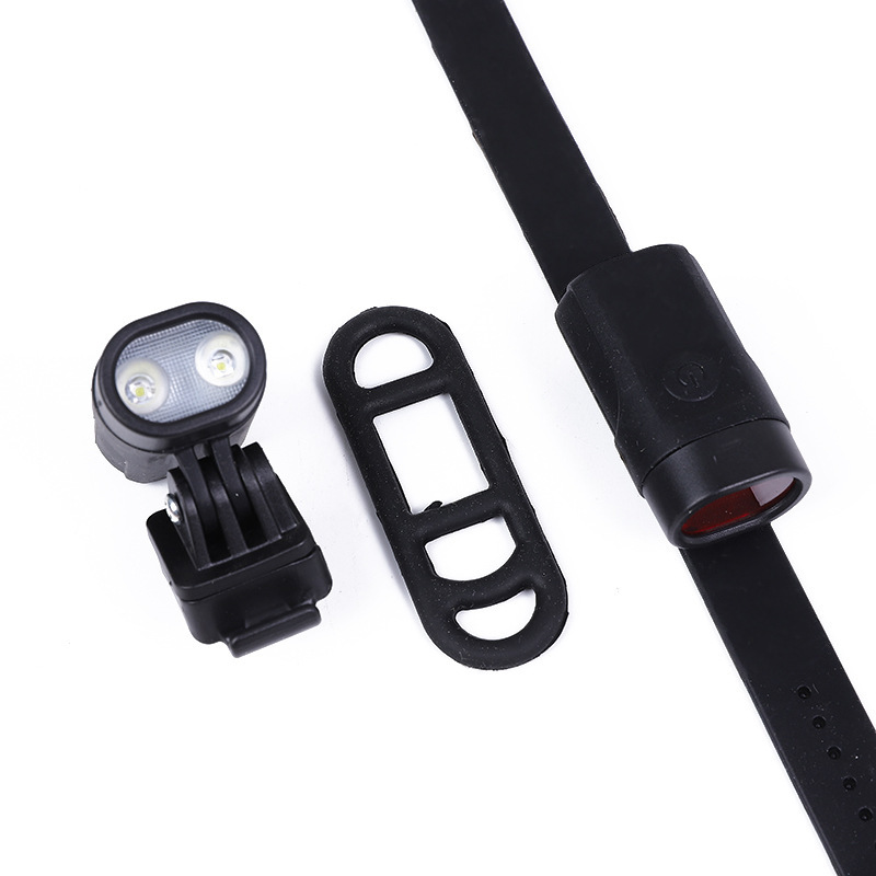 Multifunctional warning light USB charging wrist ankle light outdoor night running sports signal light bicycle helmet light