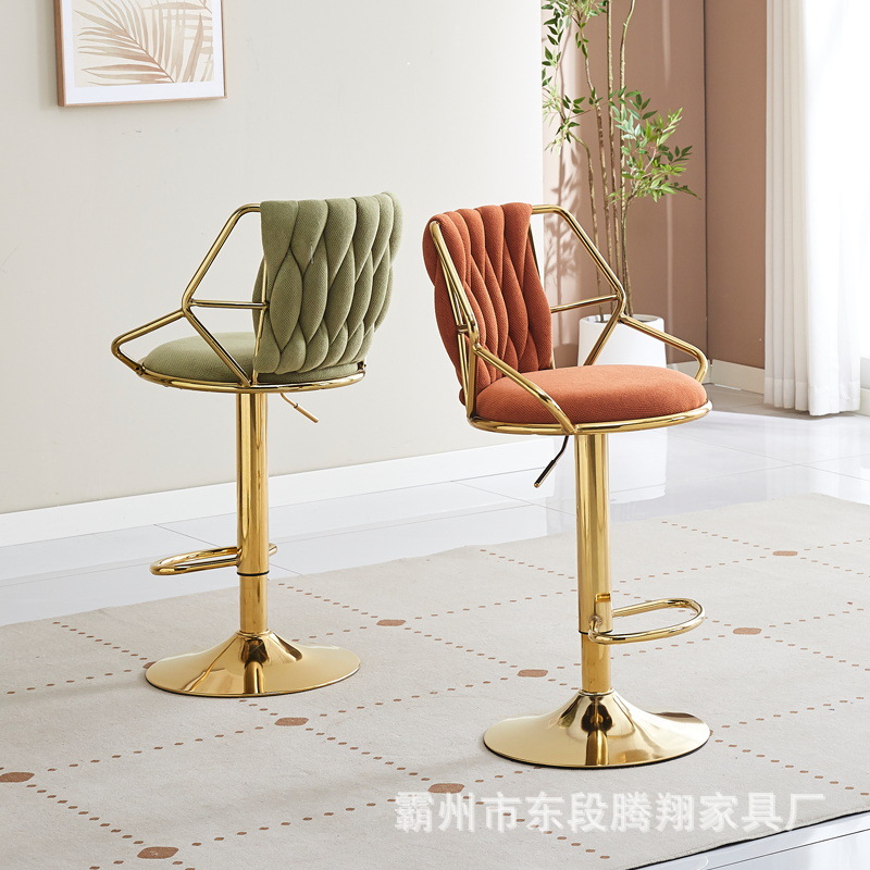 Bar Stools, Bar Chairs, High Stools, Bar Chairs, Simple Bar Stools, Household Chairs, Light Luxury High Stools, Stools