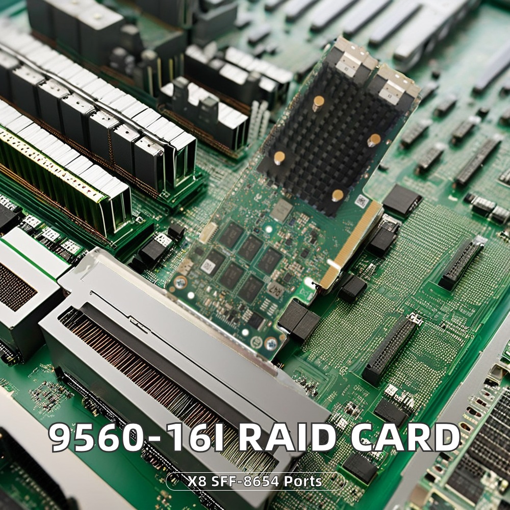 Original 9560-16I P416I-P 4g X8 Lane Pcie Gen 4.0 Nvme Raid Card Lsi 05