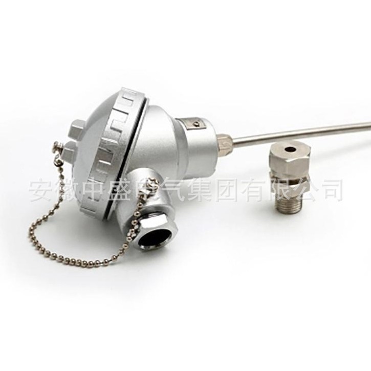 Wear-Resistant Thermal Resistance Wzpn2-230K-B Pt100 M27*2 Plug-In Depth 380mm Double Core Wear-Resistant