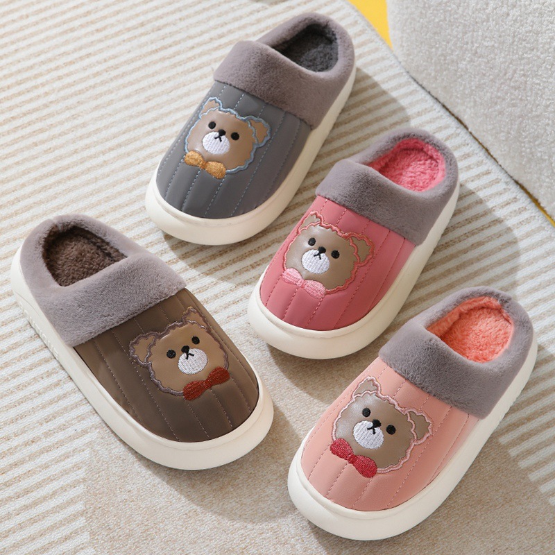 Хлопковые тапочки для женщин, осень и зима, водонепроницаемые, теплые, нескользящие, утолщенные, парные, новые Маомао тапочки для мужчин