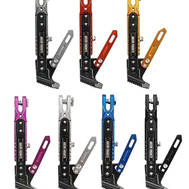 Electric Vehicle Adjustable Side Support Calf Side Bracket Electric Motorcycle Side Support Scooter Battery Car Foot Support Tripod