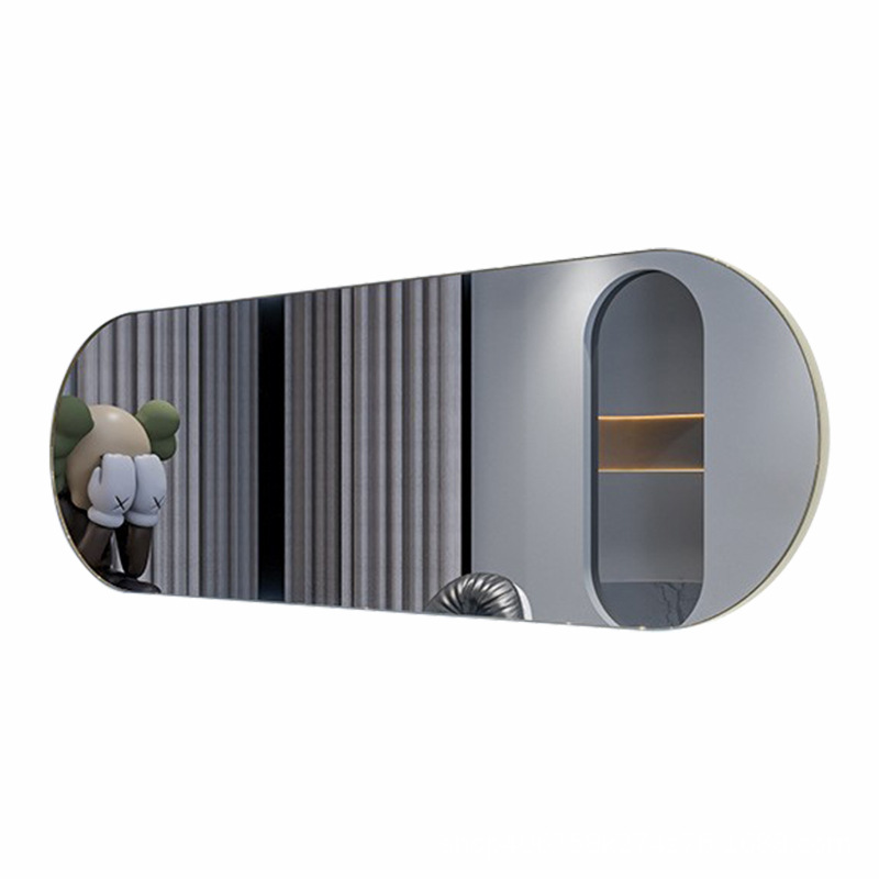 Barber shop mirror chase mirror hair cutting perm and dyeing mirror special mirror table hair salon makeup mirror hanging mirror Beauty Mirror