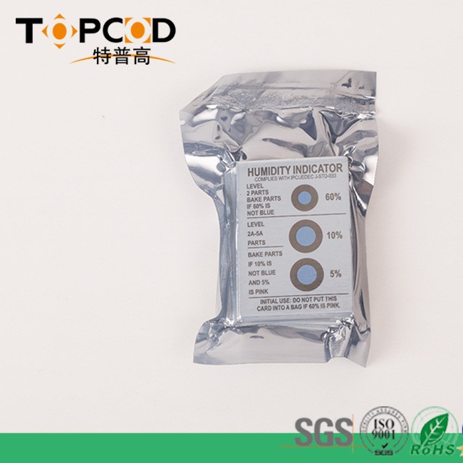 Синяя трёхточечная карта индикатора влажности без кобальта, цифровой компонент, карта отображения влажности