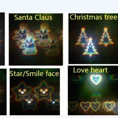 Finding Card, Diffraction Lens, Fireworks, Heart, Snowflakes, Patterns, Various Types, Watching 3D Fireworks, Lighting Effects