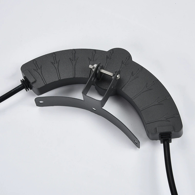 Led Ancient Building Corrugated Lamp Outdoor Waterproof Pavilion Temple Antique Arch Roof Eaves Lamp Landscape Tile Lamp 6W