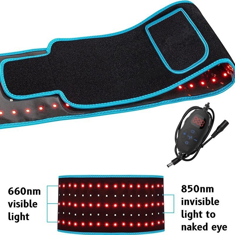Cross-Border Amazon Graphene Heating Led Infrared Physiotherapy Belt Massage to Soothe the Waist